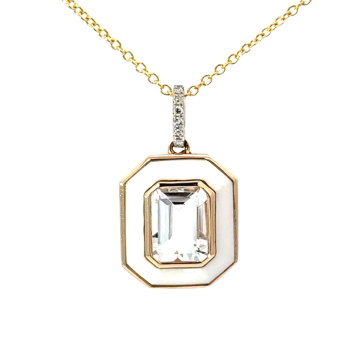 E.H. Collection Pendant w/Chain