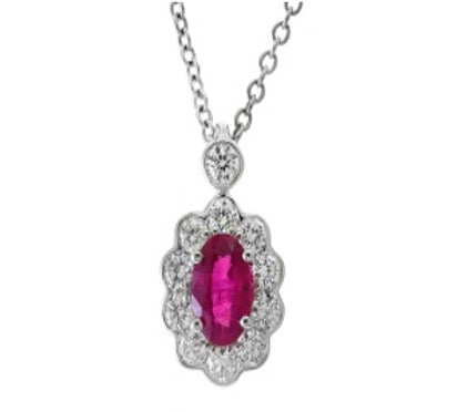 E.H. Collection Pendant w/Chain