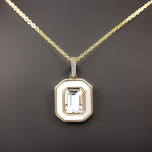 E.H. Collection Pendant w/Chain